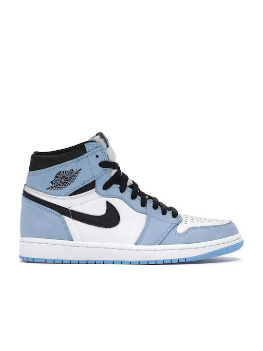 Air Jordan 1 Retro High White University Blue Black