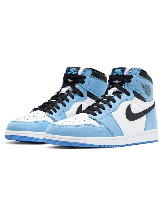 Air Jordan 1 Retro High White University Blue Black